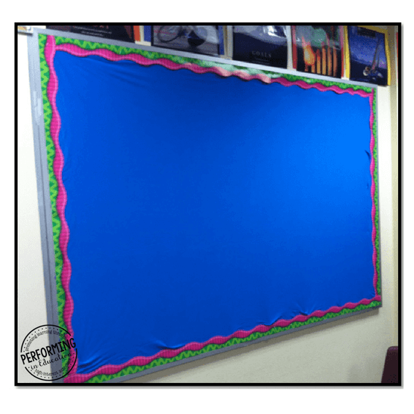 Fabric-bulletin-board-banner