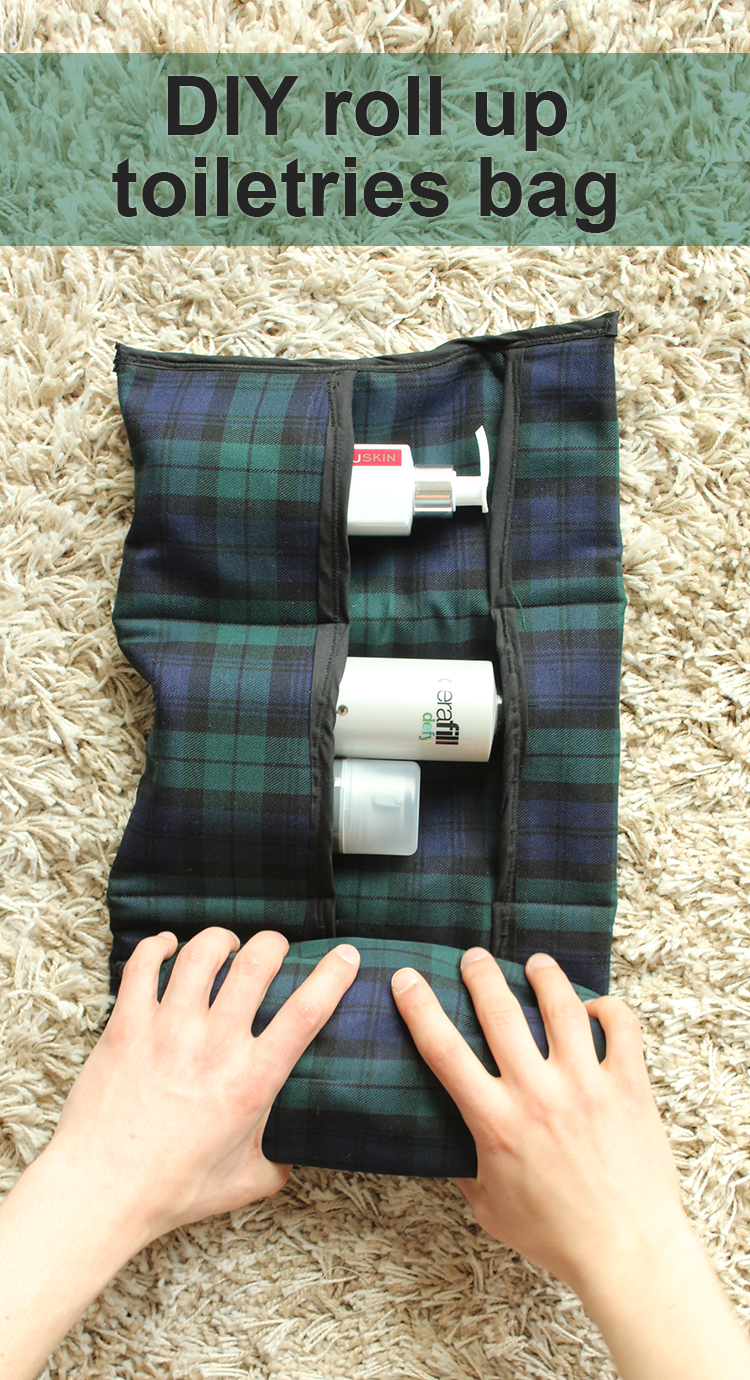 Roll-up-toiletry-bag-for-sewing-ideas-for-the-bathroom
