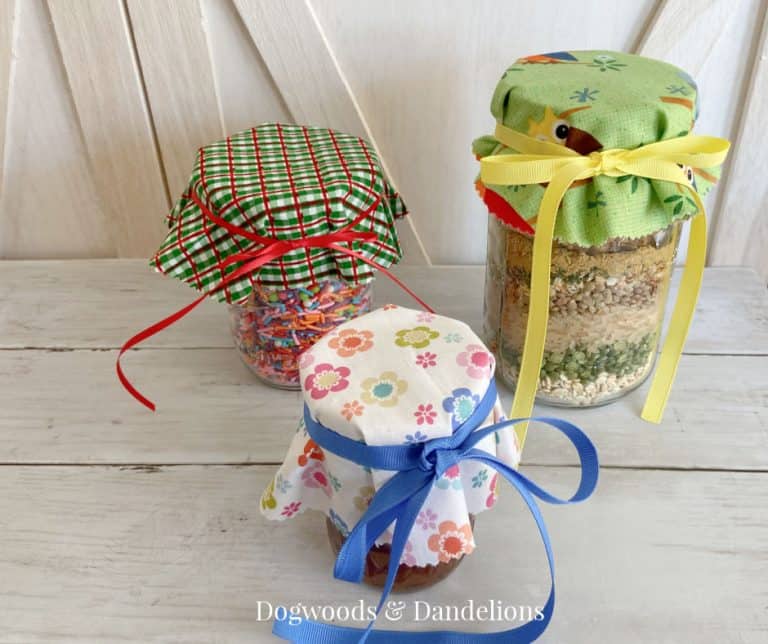 Fabric-jar-cover