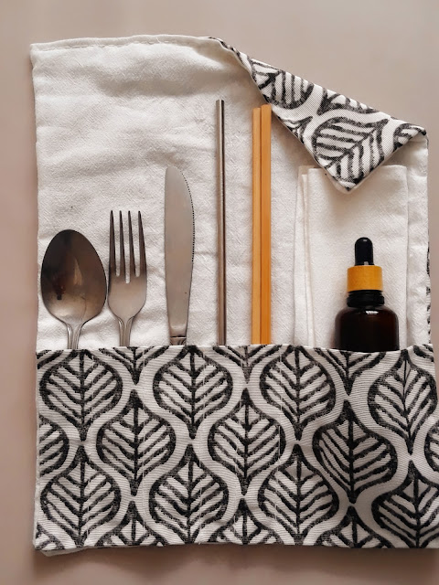 Fabric-cutlery-wrap