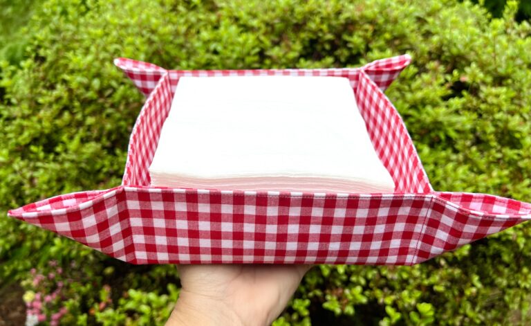 Fabric-napkin-holder