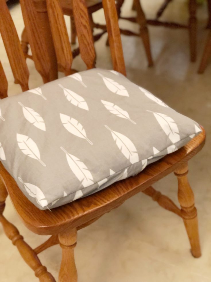 Cushioned-chair-pad