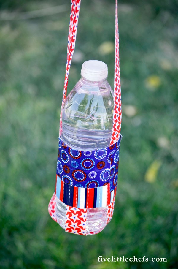 Fabric-water-bottle-holder
