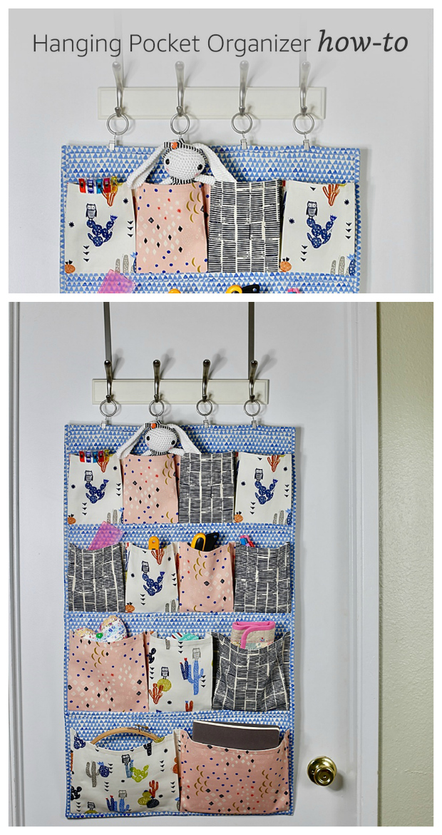 Hanging-storage-pockets