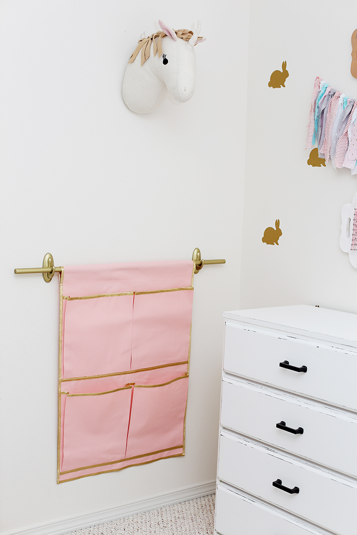 Fabric-wall-organizer