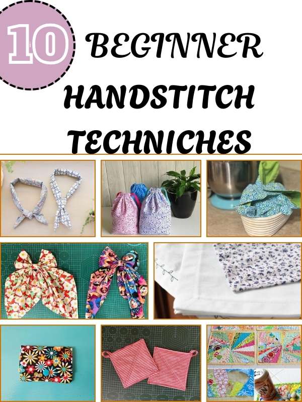 Beginner hand stitch techniques