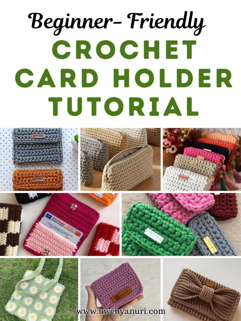 Beginner-Friendly Crochet Card Holder Tutorial