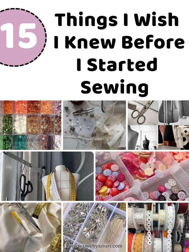 things i wish i know before i started sewing