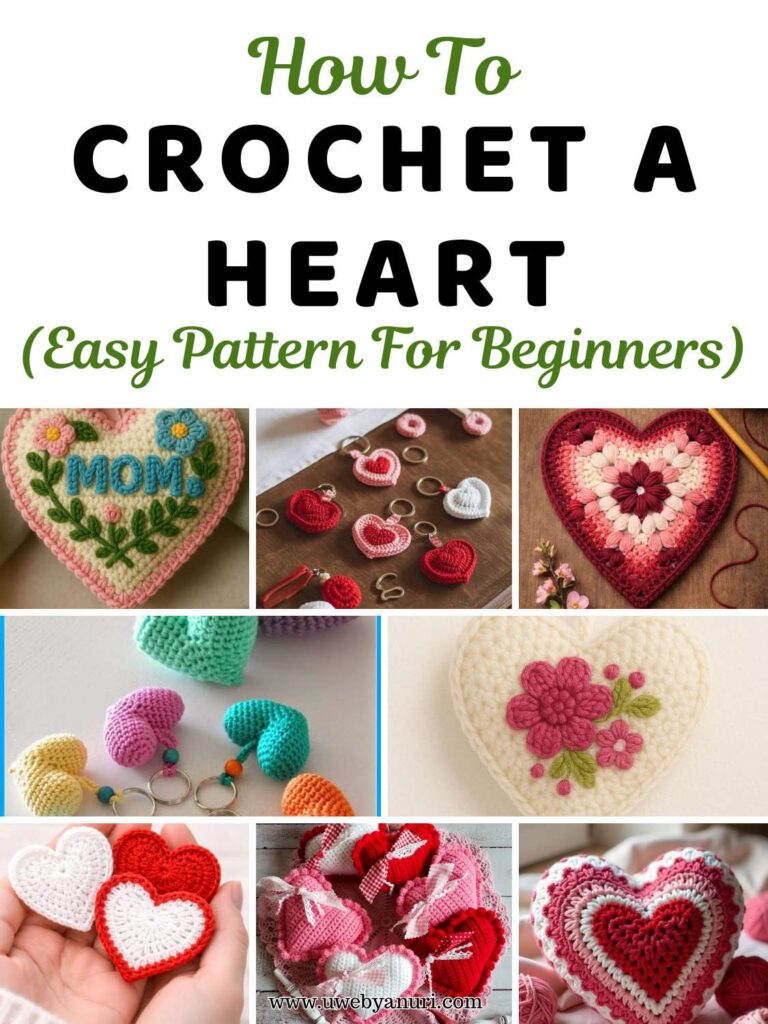 How to Crochet a Heart (Easy Pattern for Beginners)