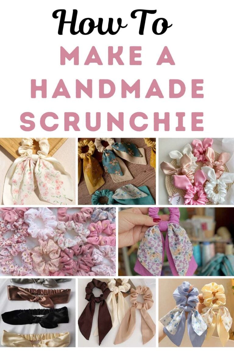 How to Make a Handmade Scrunchie.