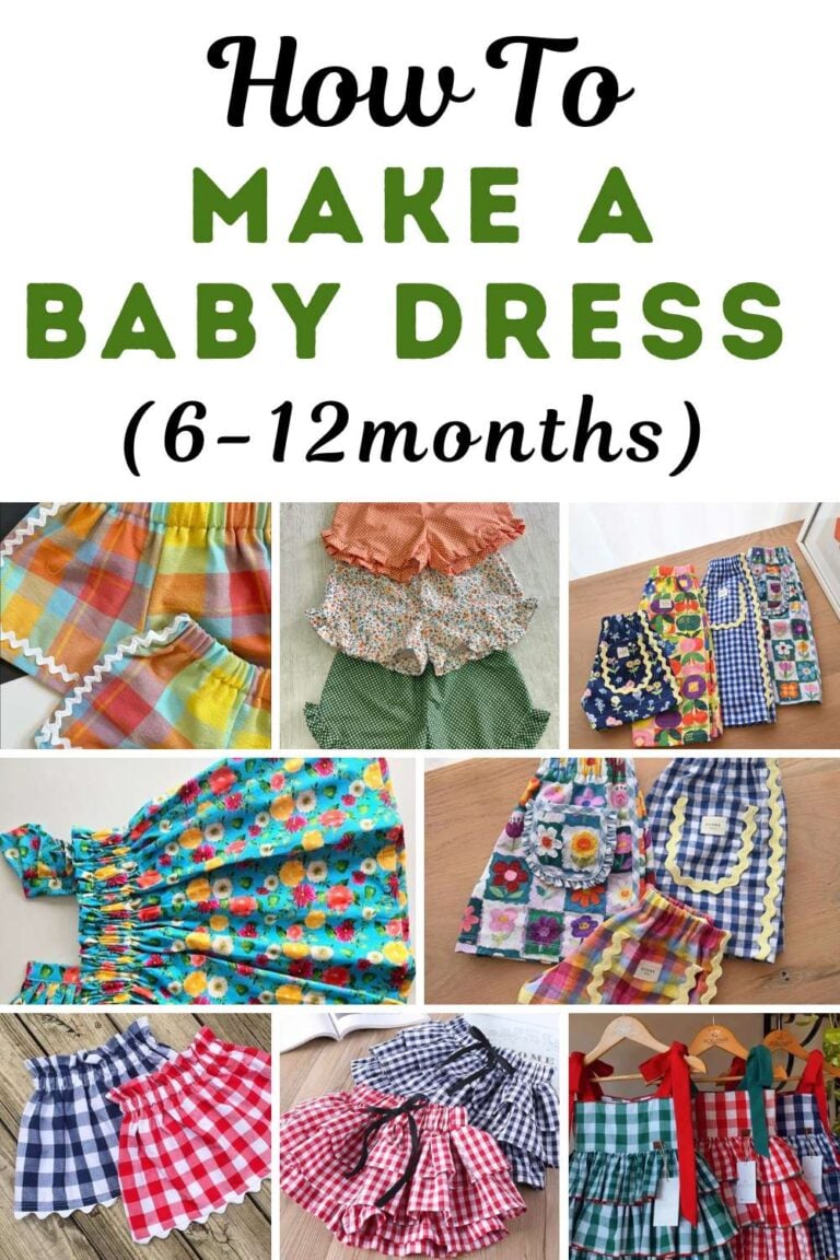 How to Make a Baby Dress (6–12 Months)