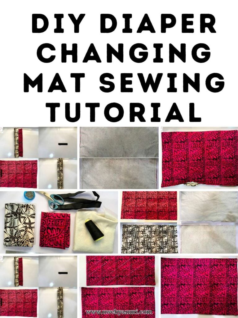 DIY Diaper Changing Mat Sewing Tutorial