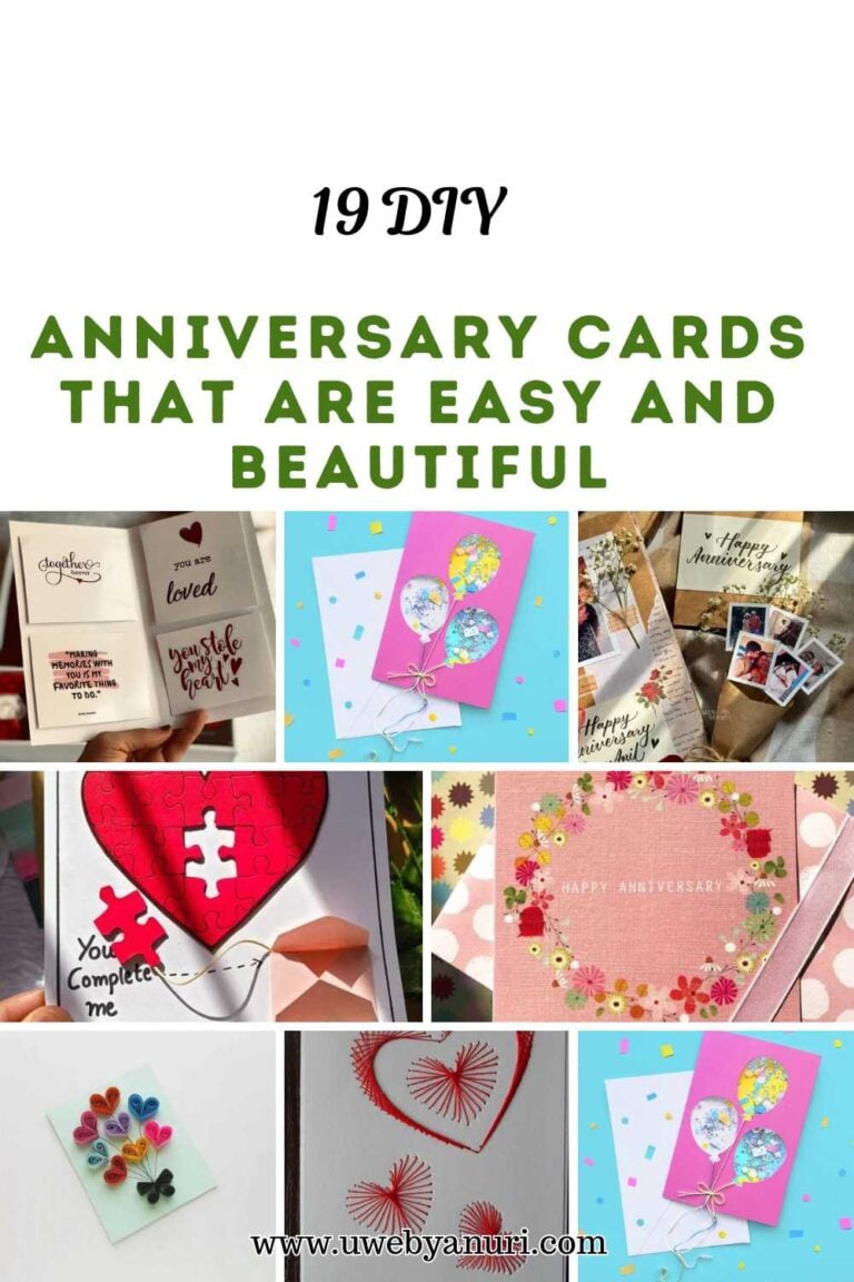 19 DIY Anniversary Cards That Are Easy and Beautiful