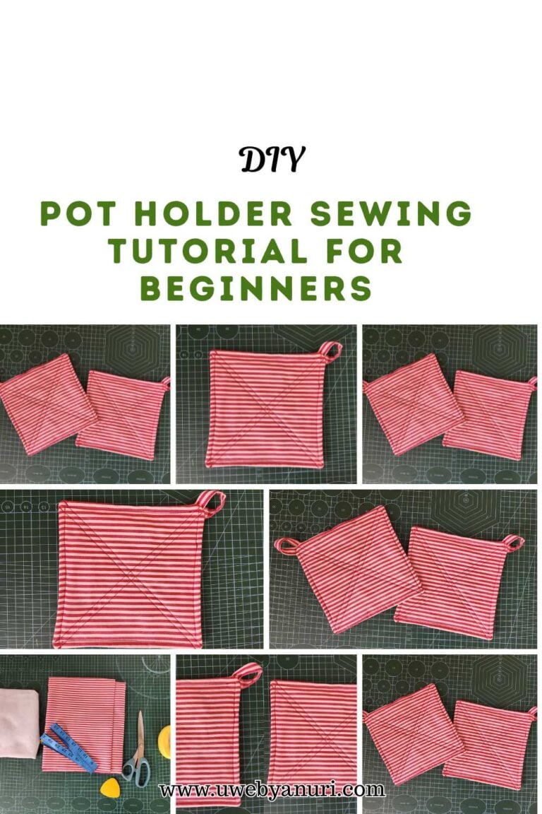 DIY Pot Holder Sewing Tutorial for Beginners (Step-by-Step Guide)