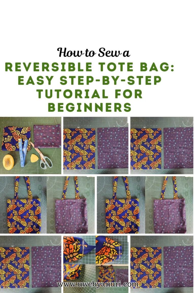 How to Sew a Reversible Tote Bag: Easy Step-by-Step Tutorial for Beginners