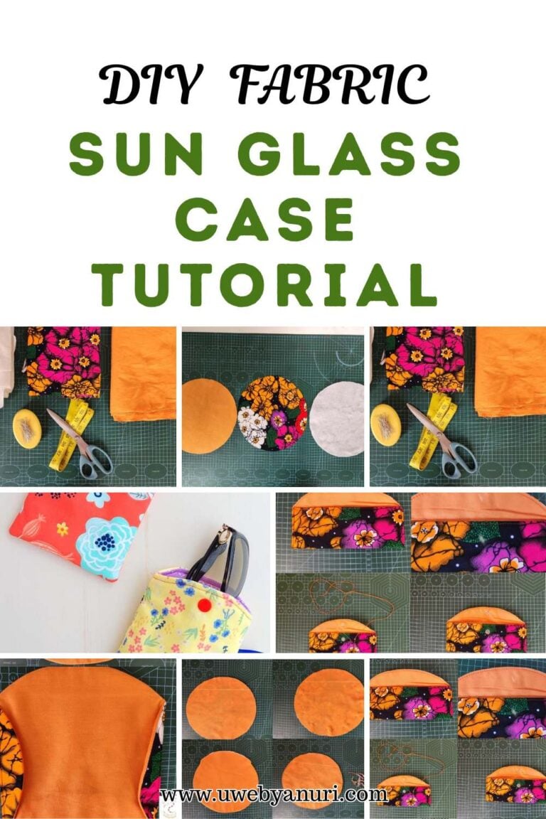 DIY Fabric Sunglass Case Tutorial