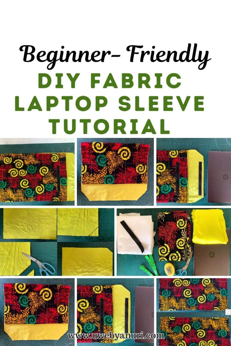 DIY Fabric Laptop Sleeve Tutorial: How to Sew a Stylish and Protective Laptop Case