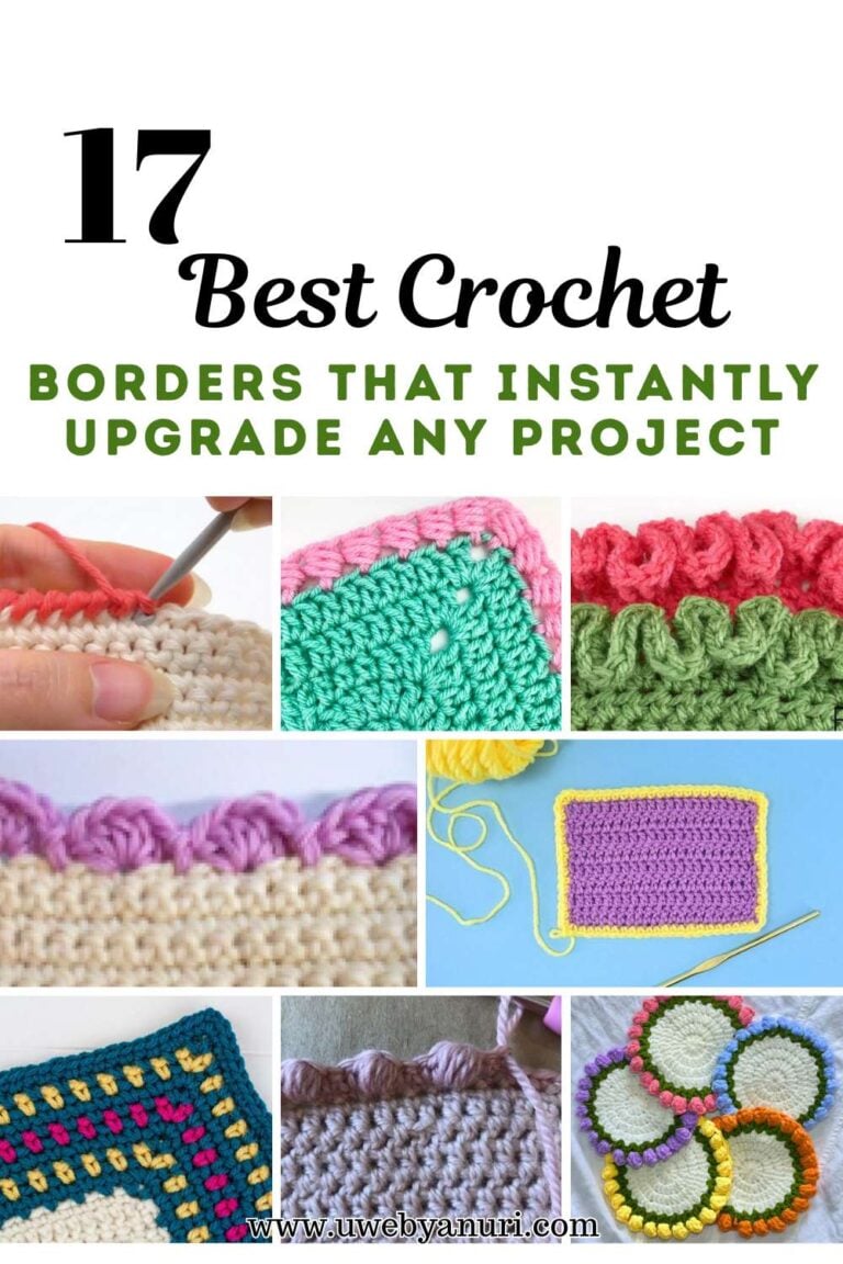 17 Best Crochet Borders That Instantly Upgrade Any Project