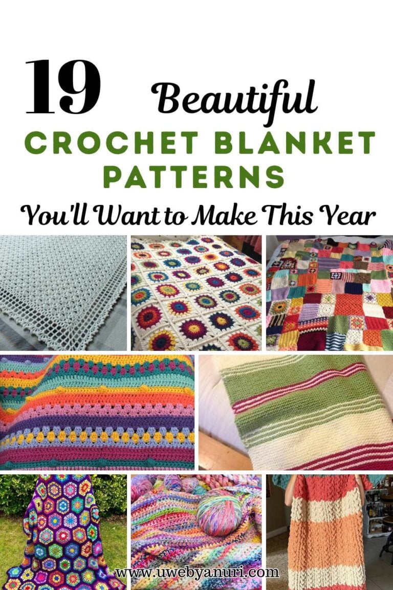 19 Beautiful Crochet Blanket Patterns You’ll Want to Make This Year