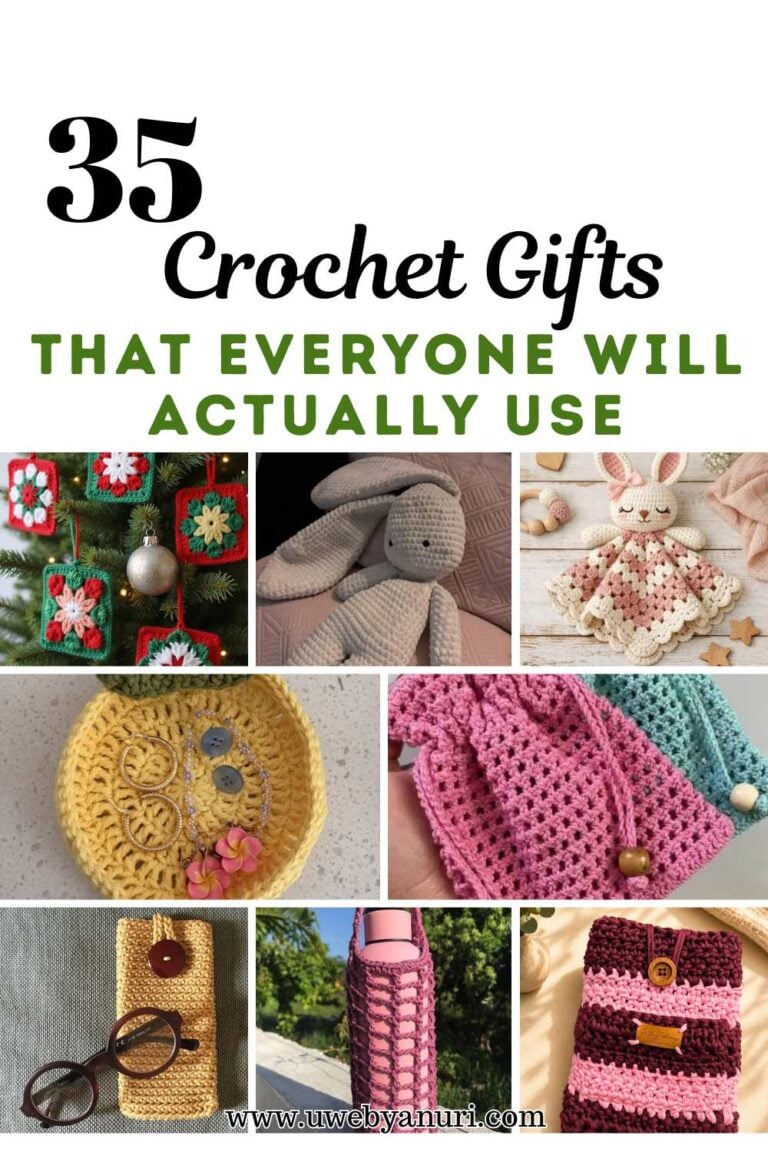 35 Crochet Gifts That Everyone Will Actually Use