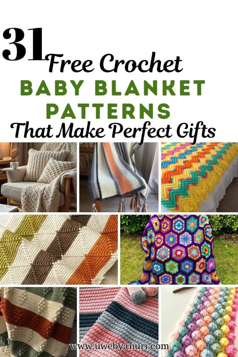 31 Free Crochet Baby Blanket Patterns That Make Perfect Gifts