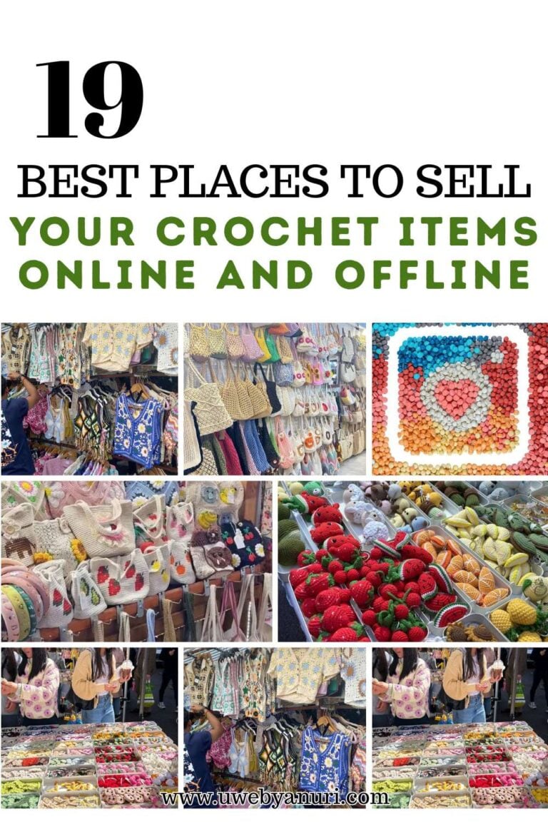 19 Best Places to Sell Your Crochet Items Online and Offline