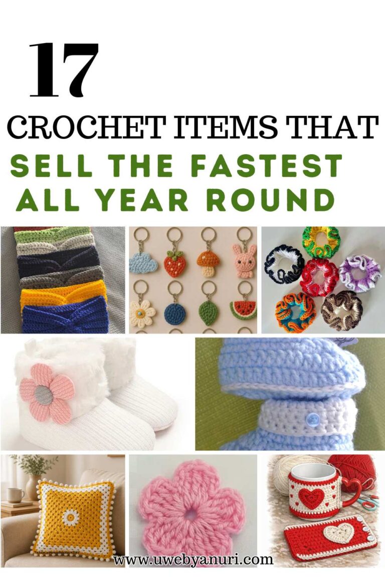 17 Crochet Items That Sell the Fastest All Year Round