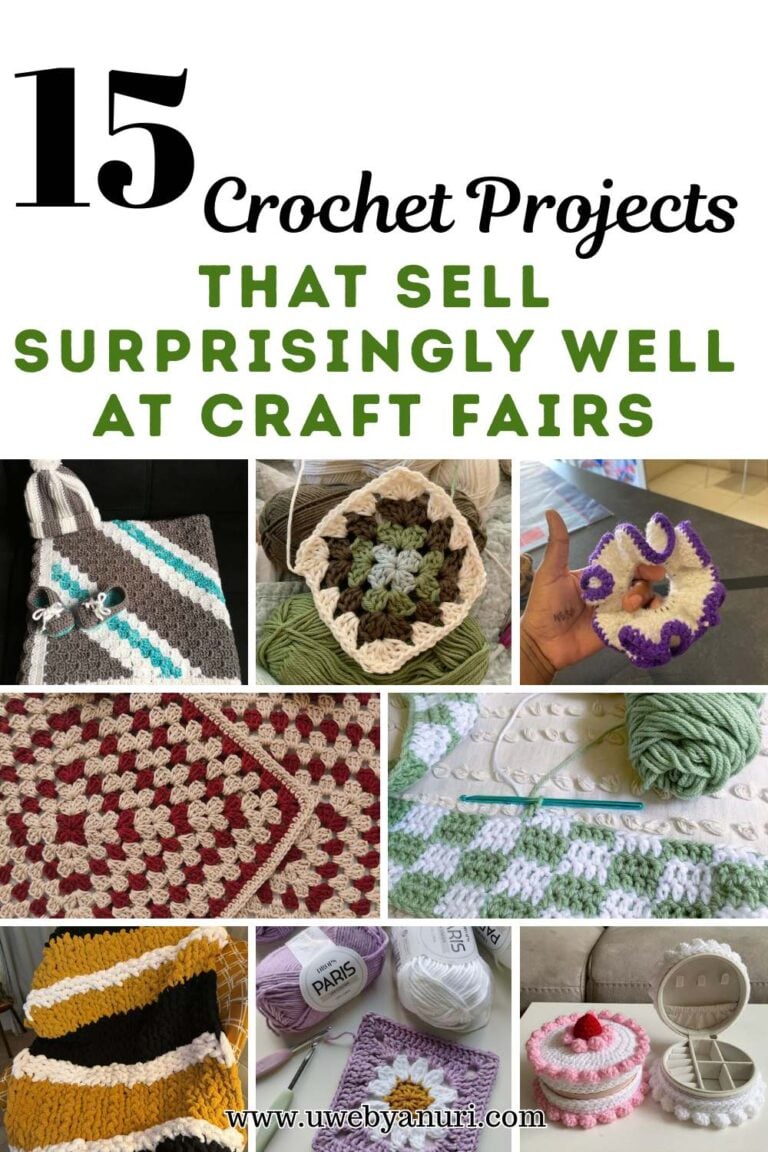 15 Crochet Projects That Sell Surprisingly Well at Craft Fairs