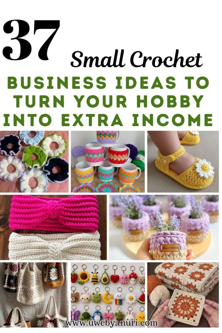 37 Small Crochet Business Ideas to Turn Your Hobby Into Extra Income