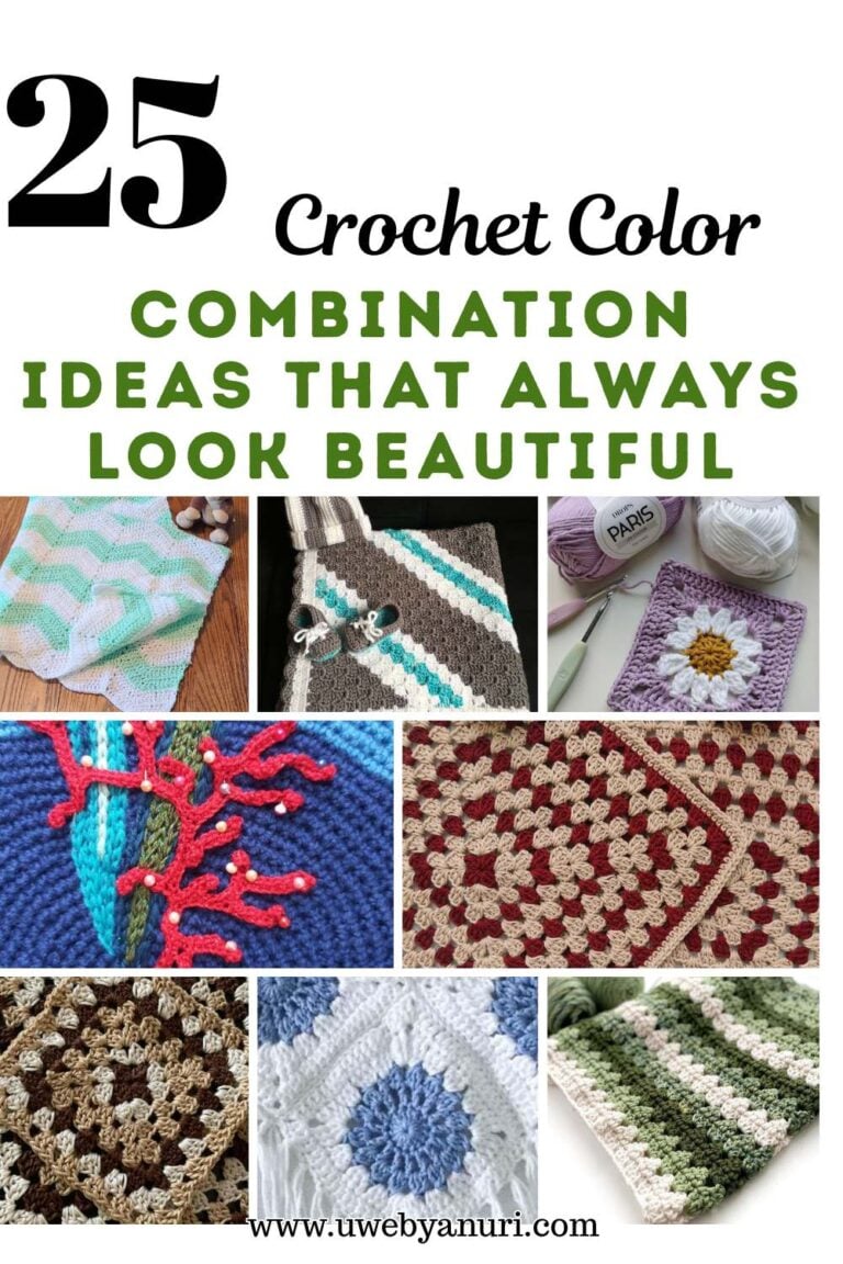 25 Crochet Color Combination Ideas That Always Look Beautiful