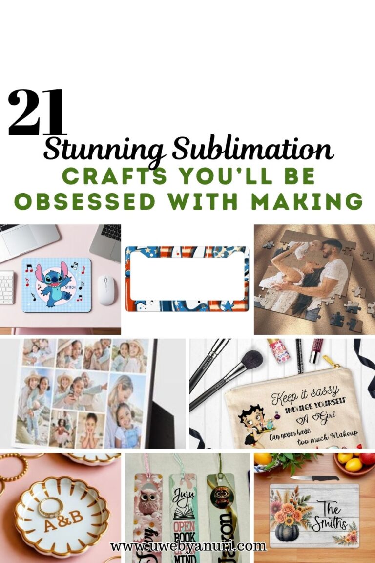 21 Stunning Sublimation Crafts You’ll Be Obsessed With Making.