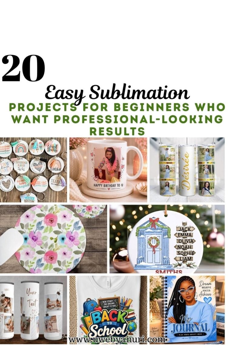 20 Easy Sublimation Projects for Beginners Who Want Professional-Looking Results