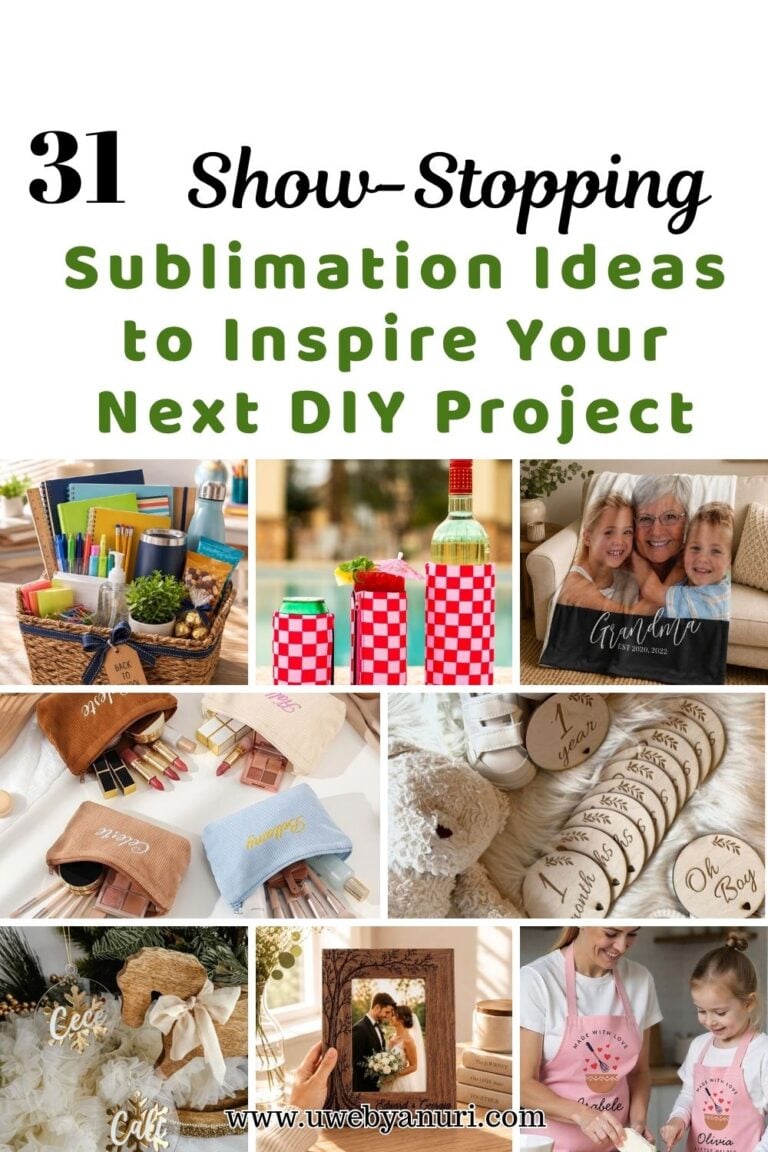 31 Show-Stopping Sublimation Ideas to Inspire Your Next DIY Project