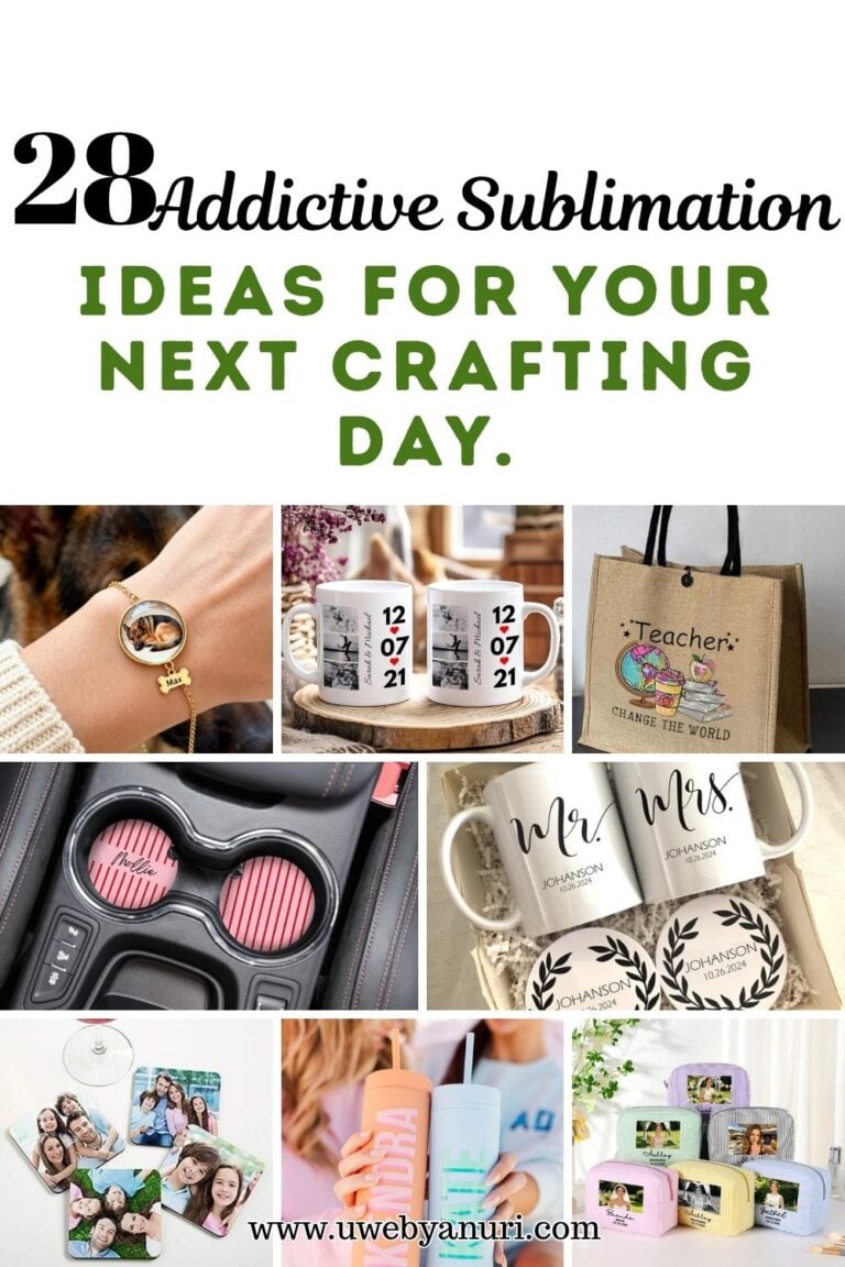 28 Addictive Sublimation Ideas for Your Next Crafting Day.