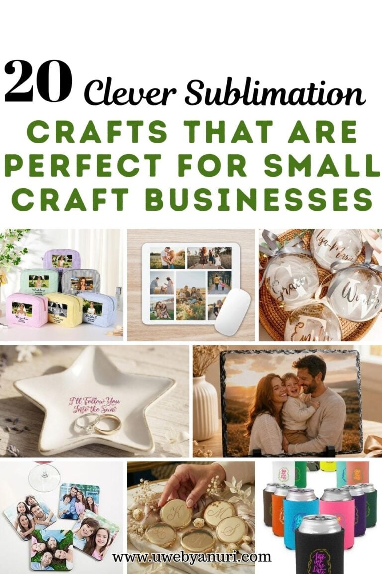20 Clever Sublimation Crafts That Are Perfect for Small Craft Businesses
