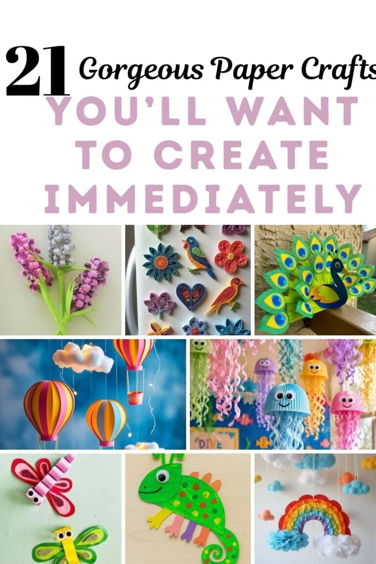 21 Gorgeous Paper Crafts You’ll Want to Create Immediately.