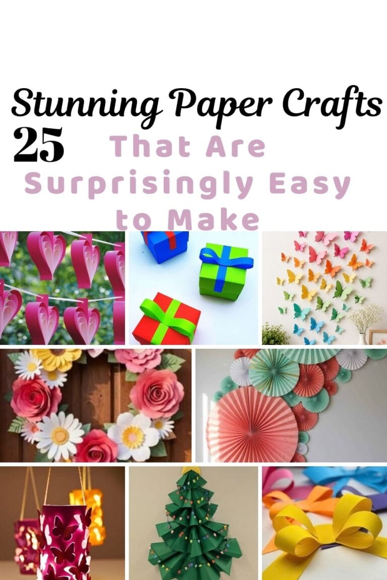 25 Stunning Paper Crafts That Are Surprisingly Easy to Make