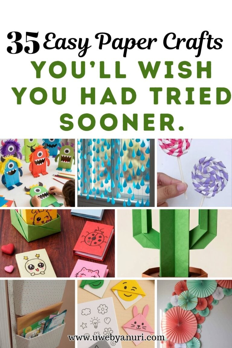 35 Easy Paper Crafts You’ll Wish You Had Tried Sooner.